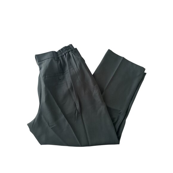 Oobe Womens Size 22/29 Pelham Straight Pants OB3322 In Charcoal Work NWOT - Picture 1 of 11